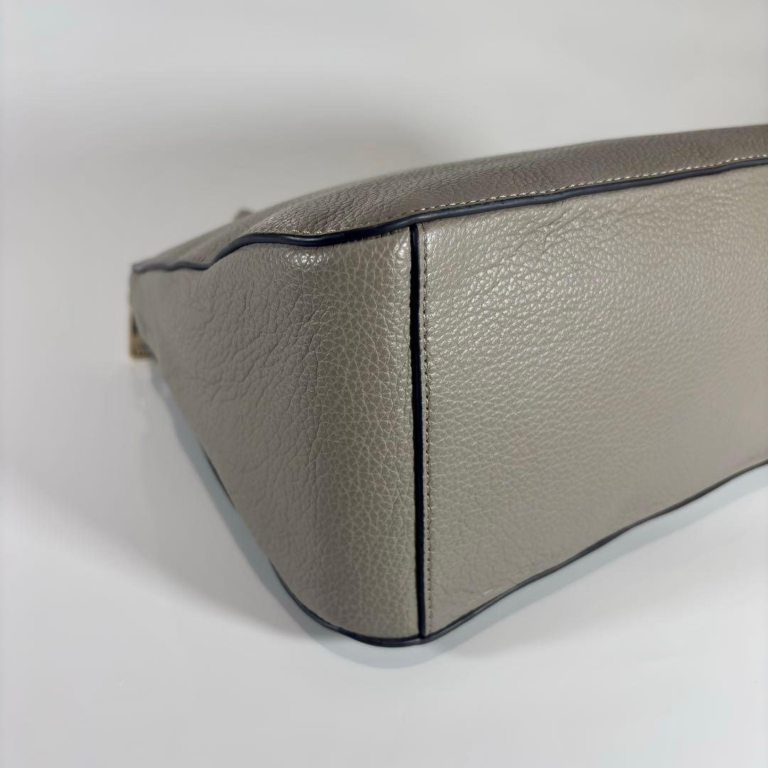 【極美品】 FURLA フルラ ジャダ 2WAY ショルダーバッグ グレージュ