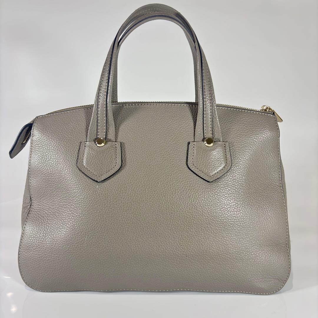 【極美品】 FURLA フルラ ジャダ 2WAY ショルダーバッグ グレージュ