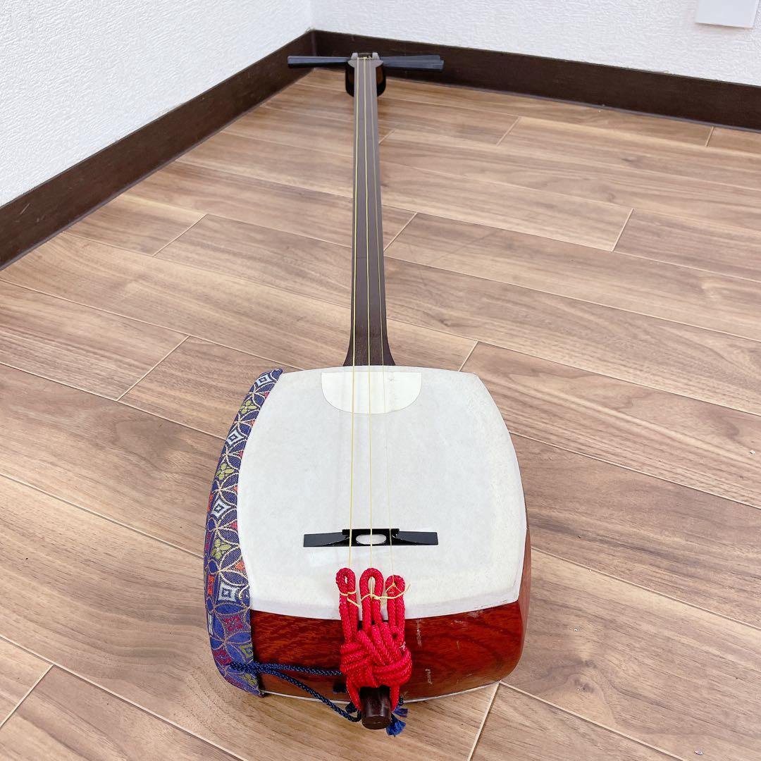 三味線 プラスチック製 １本溝 和楽器