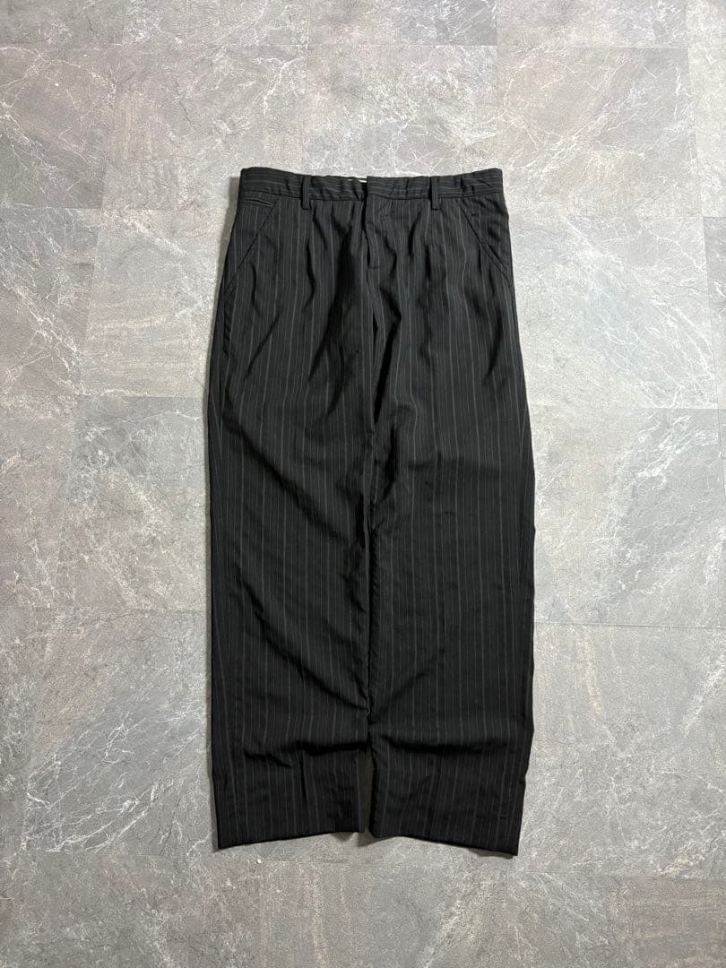 パンツ 90s D&G pinstripe wool slacks archive