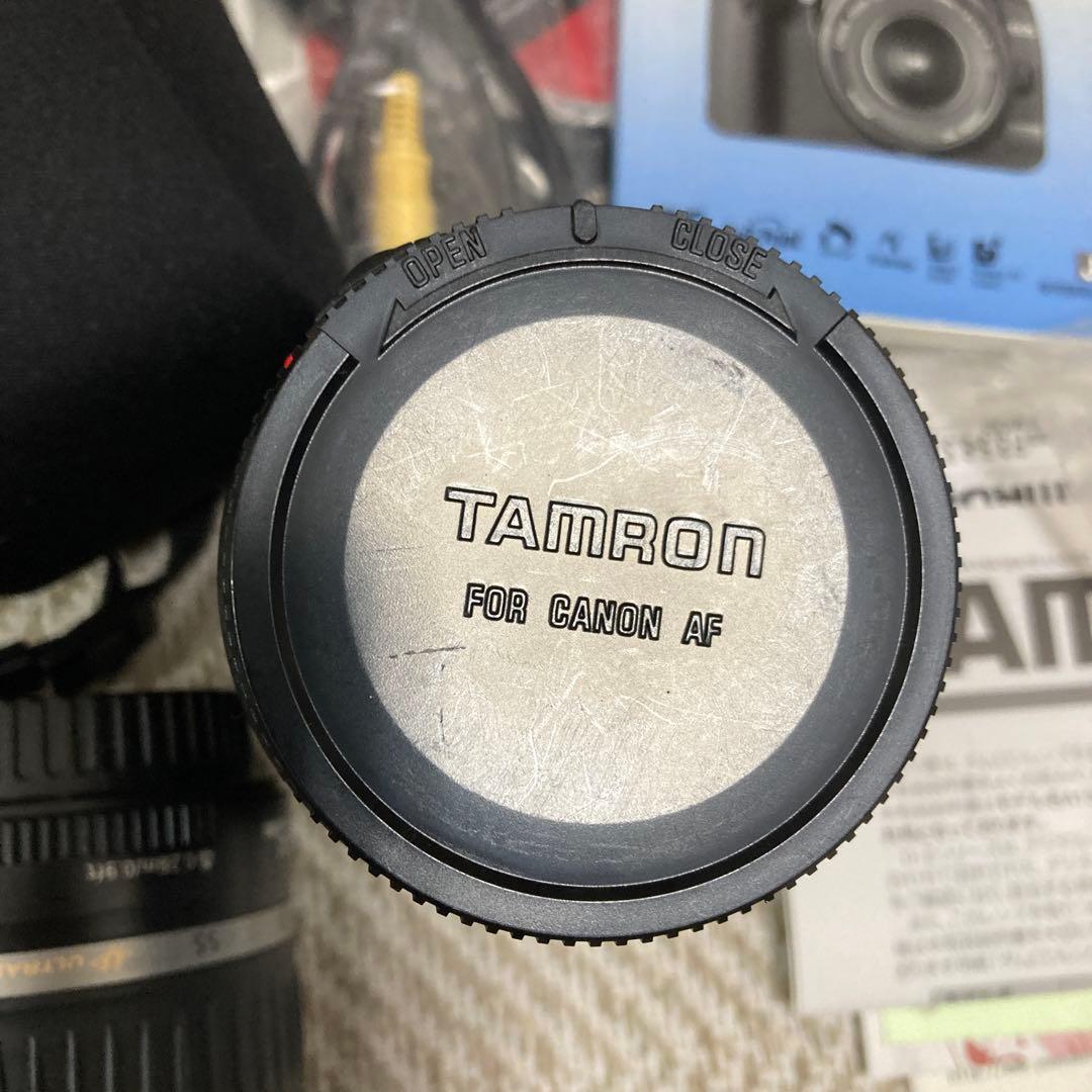 Canon EOS Kiss Digital X 本体とレンズTamronレンズ