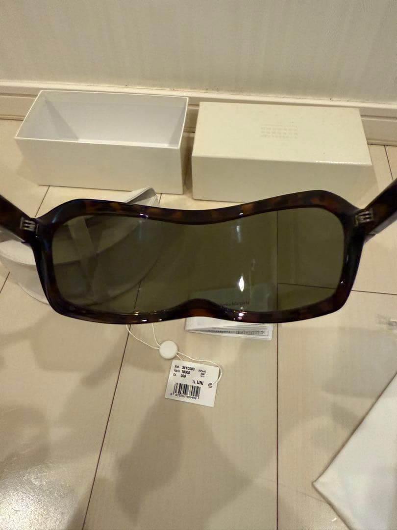 本人期　09ss マルジェラ　インコグニート　サングラス　8 ルックブック