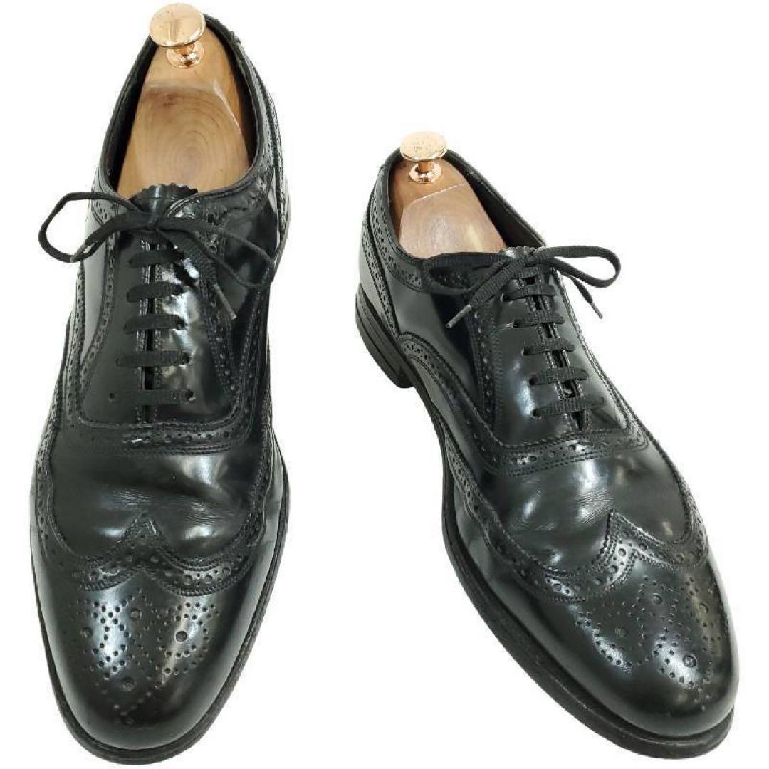 FLORSHEIMフローシャイム 内羽根式ウィングチップレザーシューズ SE84