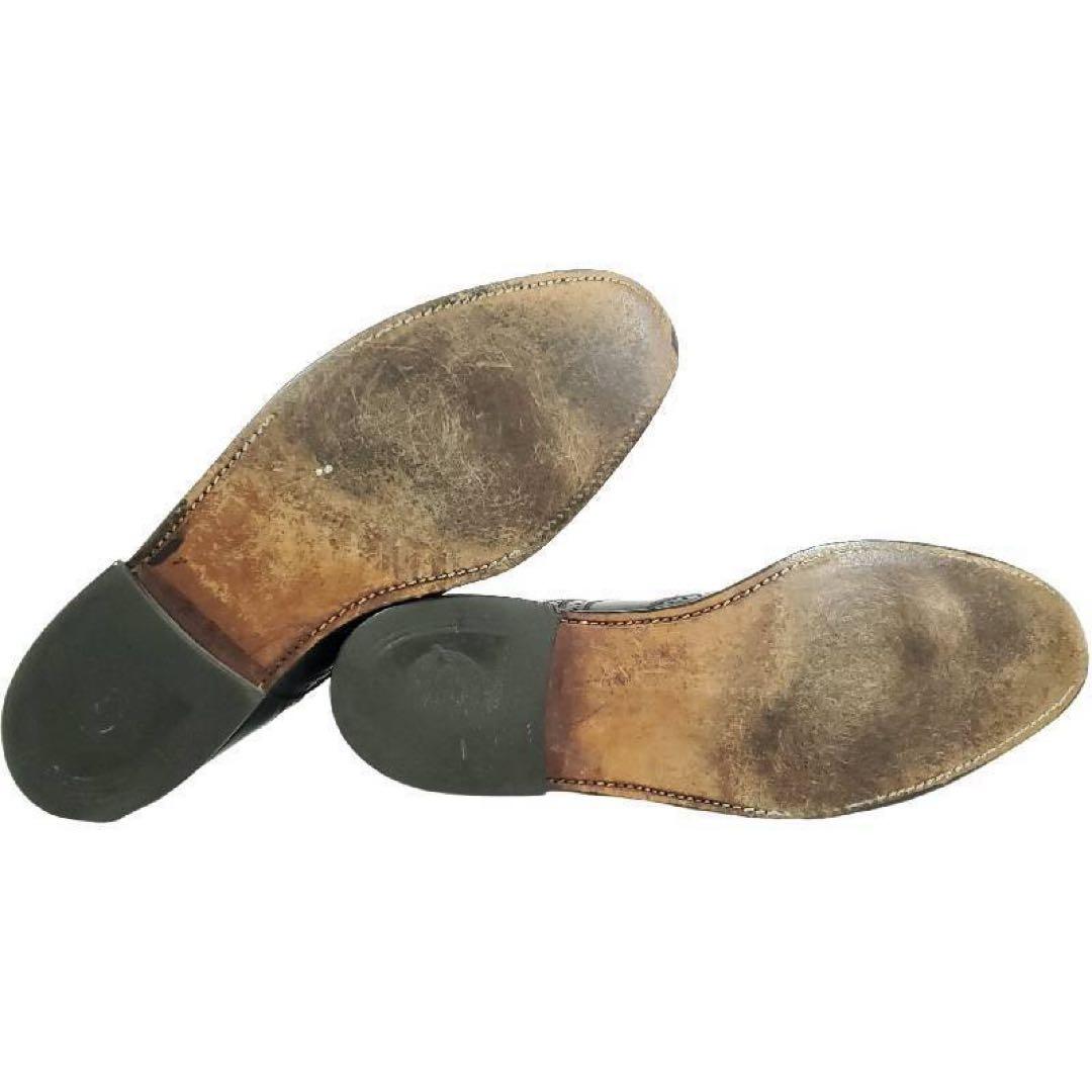 FLORSHEIMフローシャイム 内羽根式ウィングチップレザーシューズ SE84