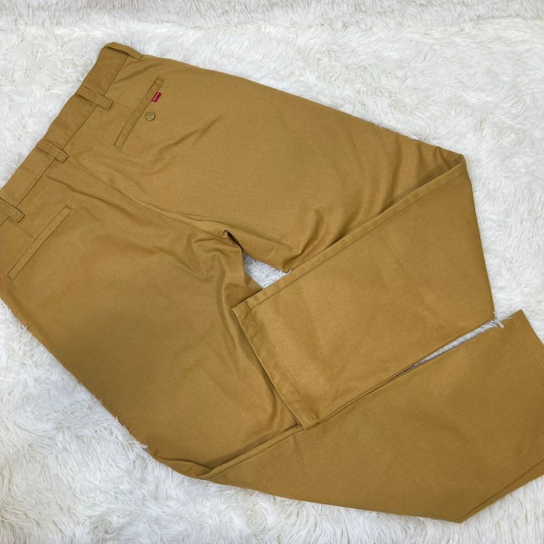 Supreme チノパン スラックス ベージュ 32インチ