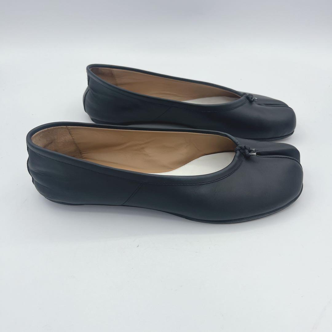 メゾンマルジェラ　足袋バレエシューズ　36センチ　ブラック