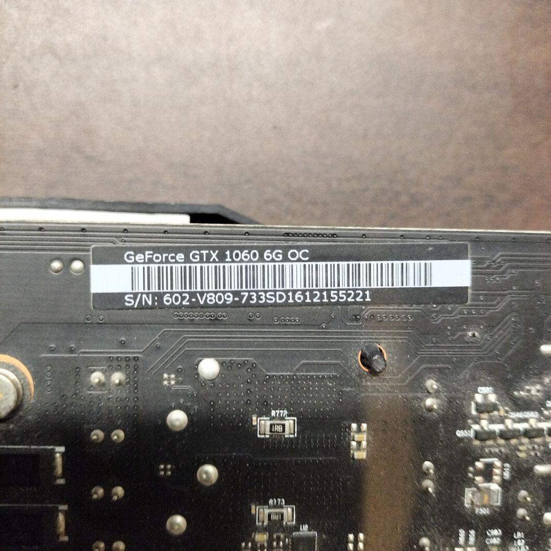 グラフィックボード・グラボ・ビデオカード MSI GeForce GTX 1060 6G OC