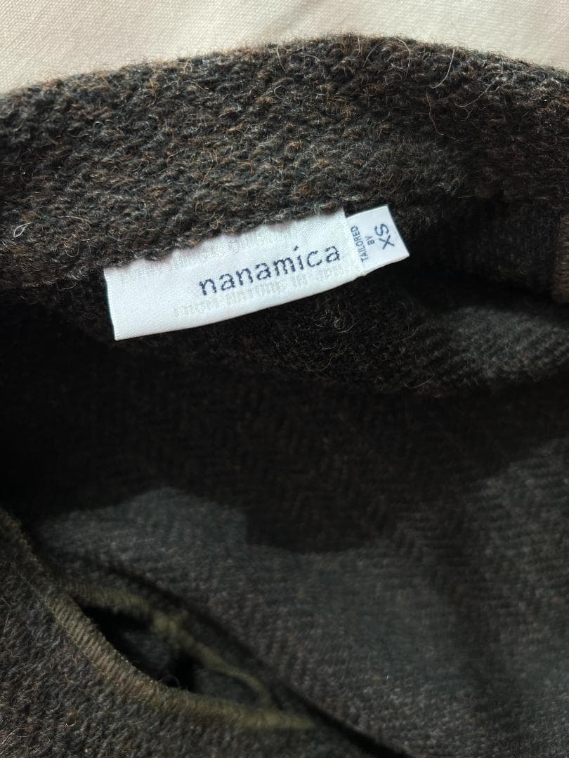 NANAMICA ウール混 テーラード 3Bジャケット