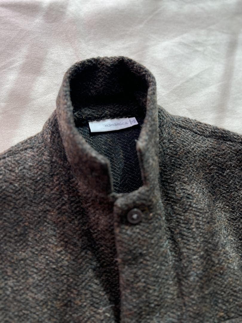 NANAMICA ウール混 テーラード 3Bジャケット