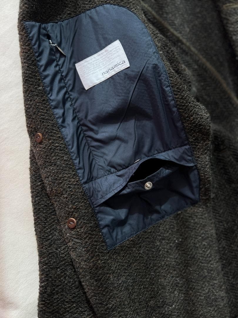 NANAMICA ウール混 テーラード 3Bジャケット
