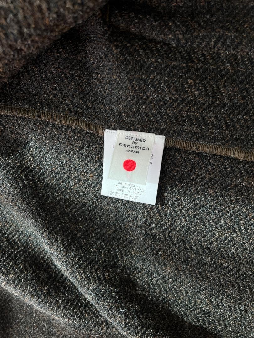 NANAMICA ウール混 テーラード 3Bジャケット