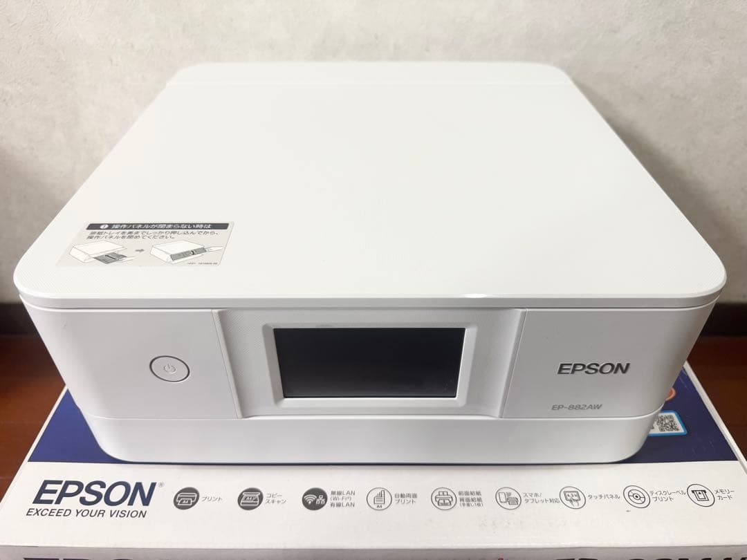 【未使用☆通電OK】エプソン EPSON EP-882AW プリンター カラリオ