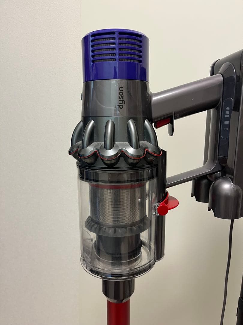 ダイソン スティッククリーナー SV12 MH RD スタンド付き