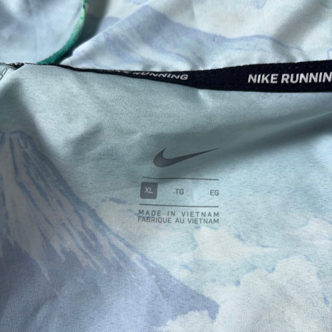 NIKE 東京マラソン 限定 ナイロンジャケット 富士山 総柄 和柄 ランニング