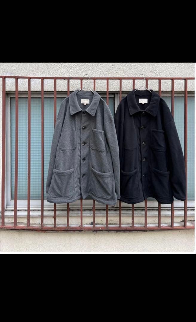 Yoko Sakamoto グレー カバーオール　ポーラテックフリース