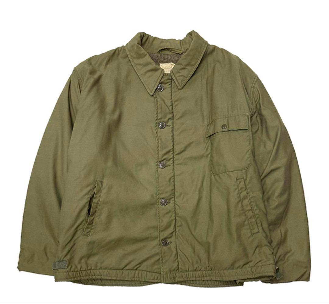 U.S.NAVY A-2 DECK JACKET A-2デッキジャケットXXL
