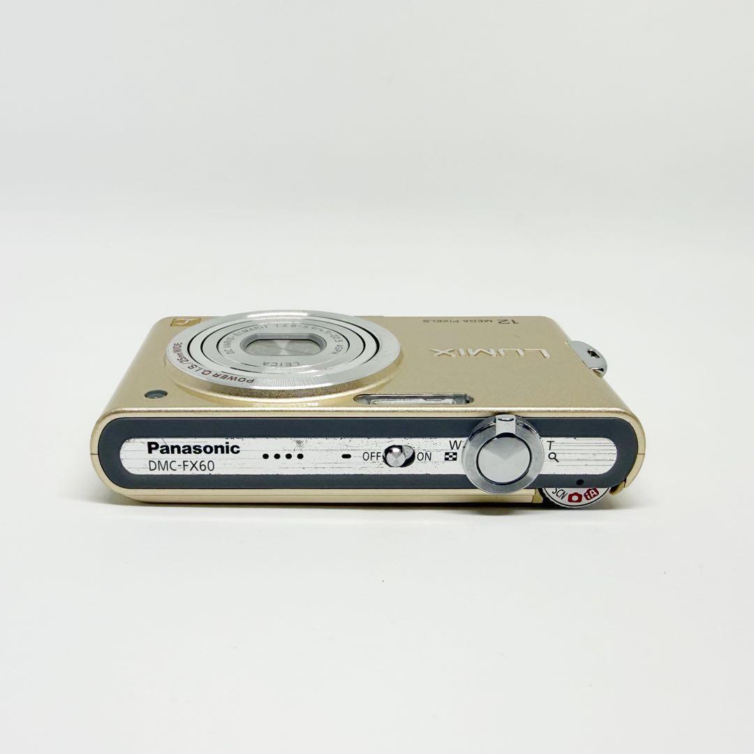 Panasonic LUMIX DMC-FX60 リュクスゴールド コンデジ