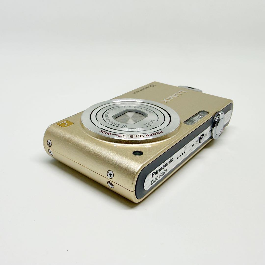 Panasonic LUMIX DMC-FX60 リュクスゴールド コンデジ