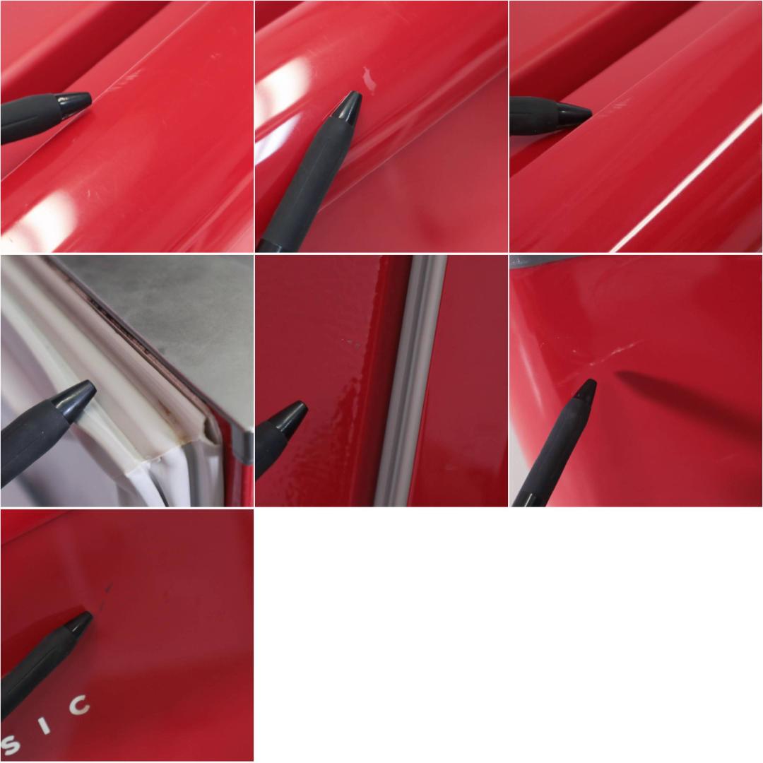 DAEWOO 150L 2ドア 冷蔵庫 DR-C15AR レトロ風 レッド 右開