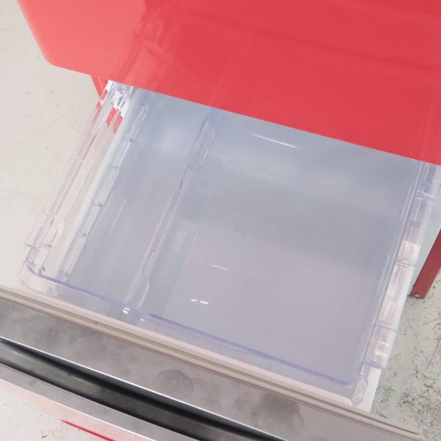 DAEWOO 150L 2ドア 冷蔵庫 DR-C15AR レトロ風 レッド 右開