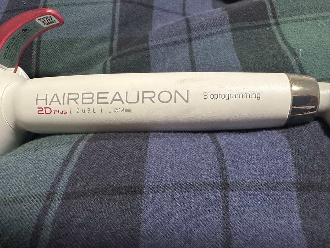 ヘアビューロン リュミエリーナ⭐︎カール2DPlus 34mm L⭐︎カールアイロン