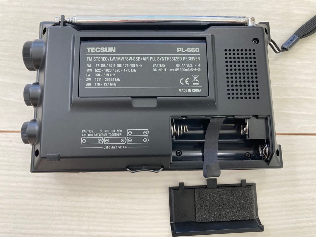 TECSUN PL-660 ラジオ