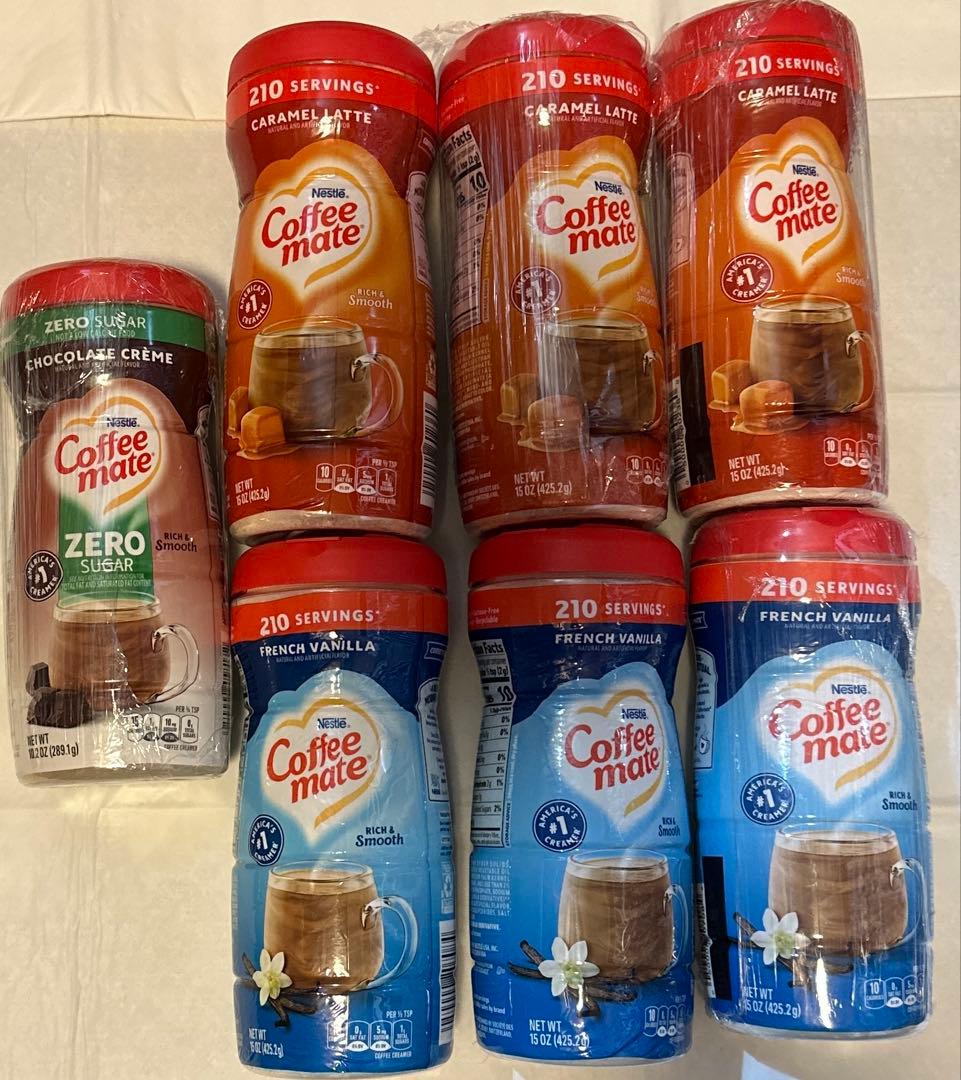 最終値下げ！　日本未発売　ネスレコーヒーメイト　粉タイプ　7本セット　まとめ売り