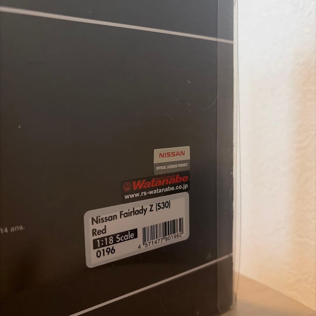 バ*ー様 ignition model フェアレディZ 赤 1/18