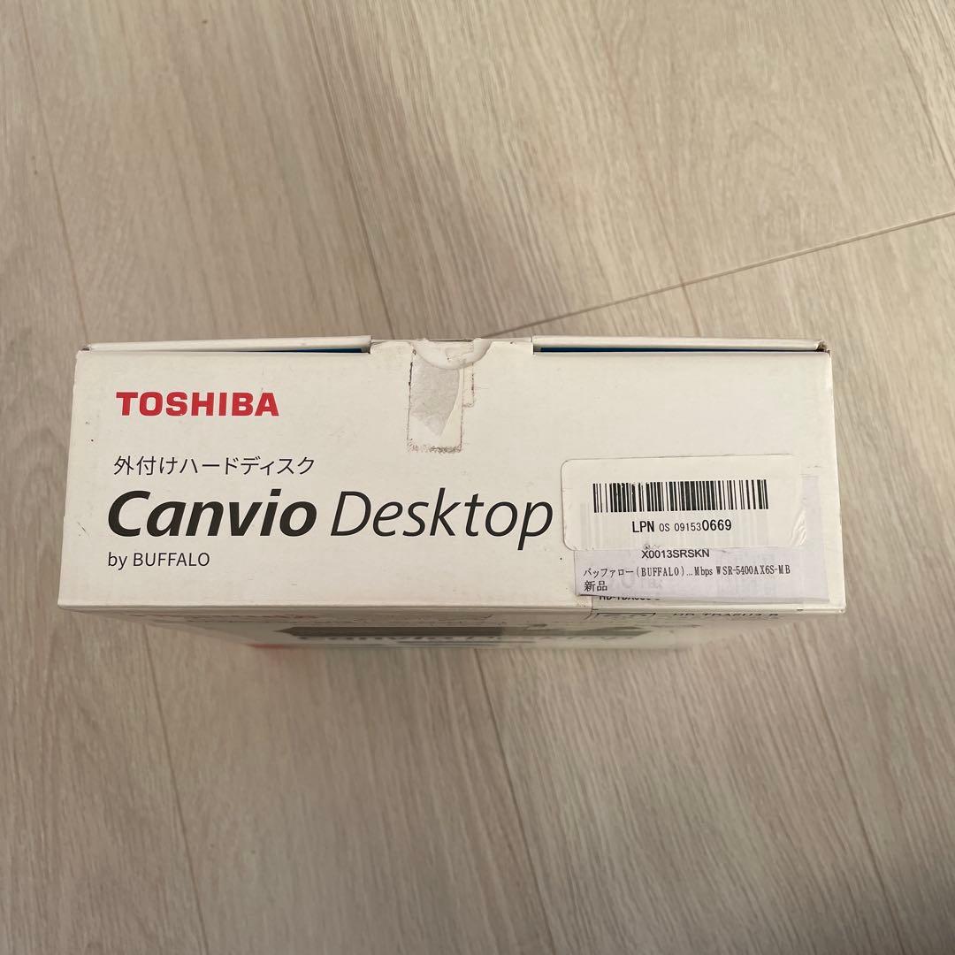 外付けハードディスク・ドライブ Canvio Desktop by BUFFALO