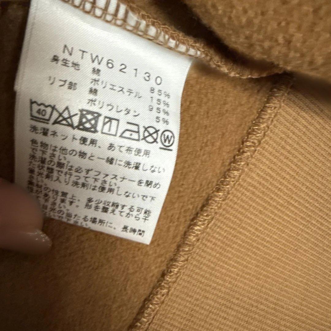 ノースフェイス　パーカー　ブラウン　キャメル　L