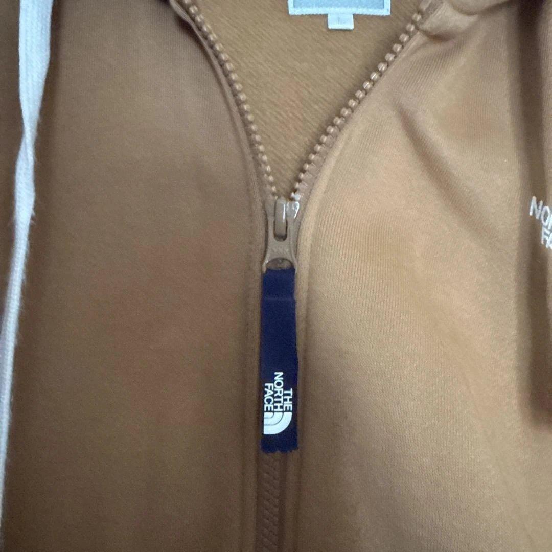 ノースフェイス　パーカー　ブラウン　キャメル　L