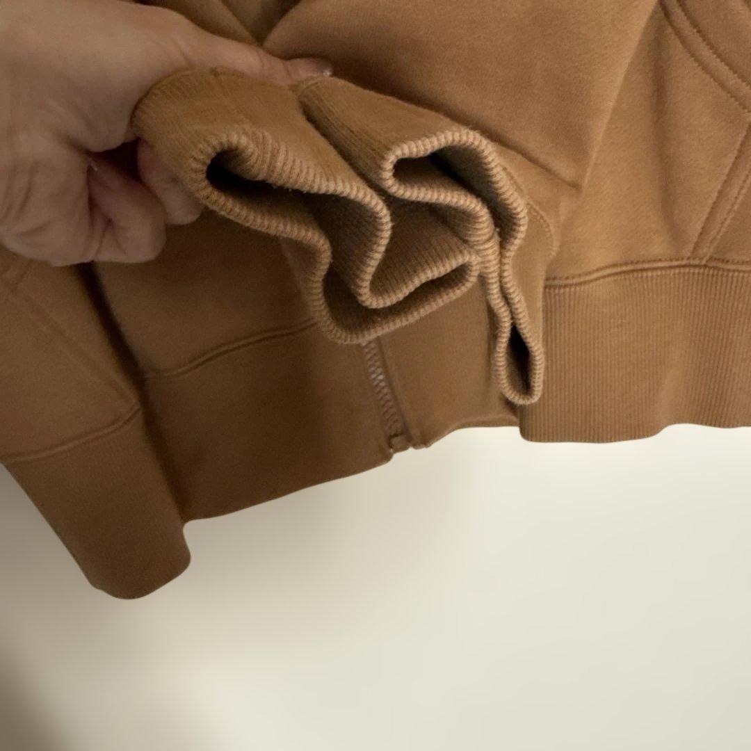 ノースフェイス　パーカー　ブラウン　キャメル　L