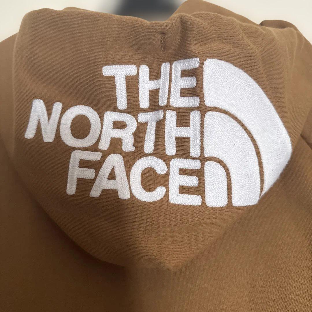 ノースフェイス　パーカー　ブラウン　キャメル　L