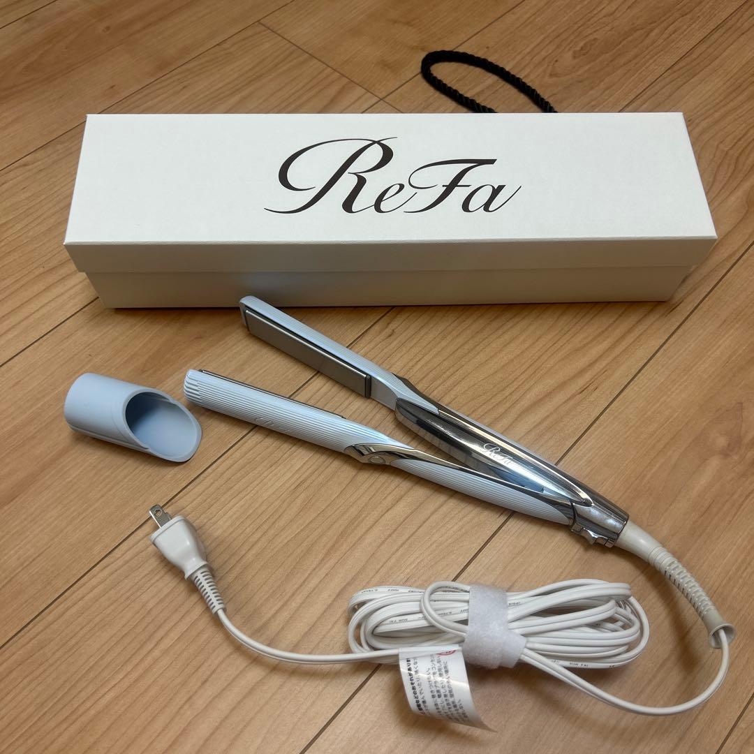 asy　ReFa ストレートヘアアイロン ホワイト