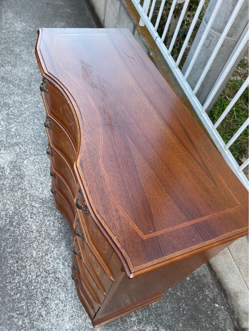 イタリア製　象嵌　チェスト　サイドボード　アンティーク