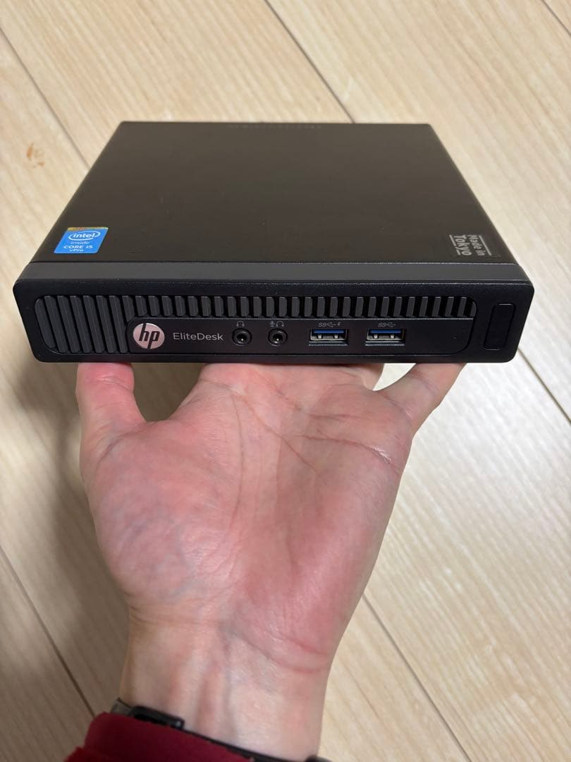 超小型　手の平サイズPC i5 16GB SSD 500GB Win11