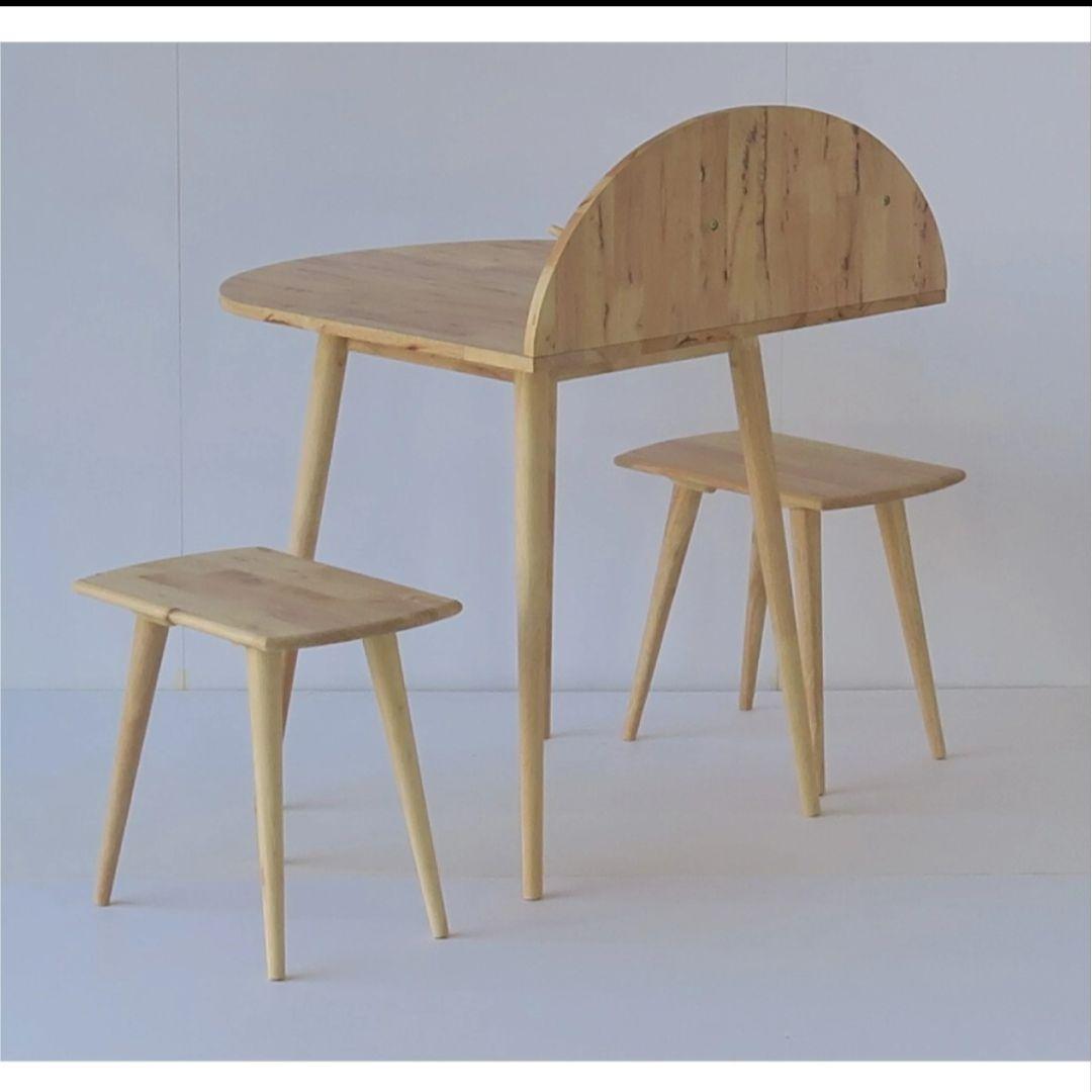 【最終値下げ】ラバーウッドカウンターテーブルセット