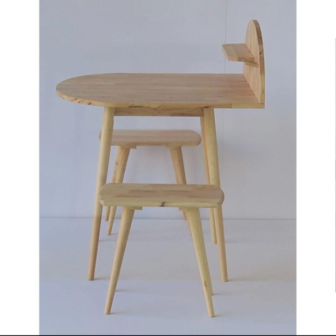 【最終値下げ】ラバーウッドカウンターテーブルセット