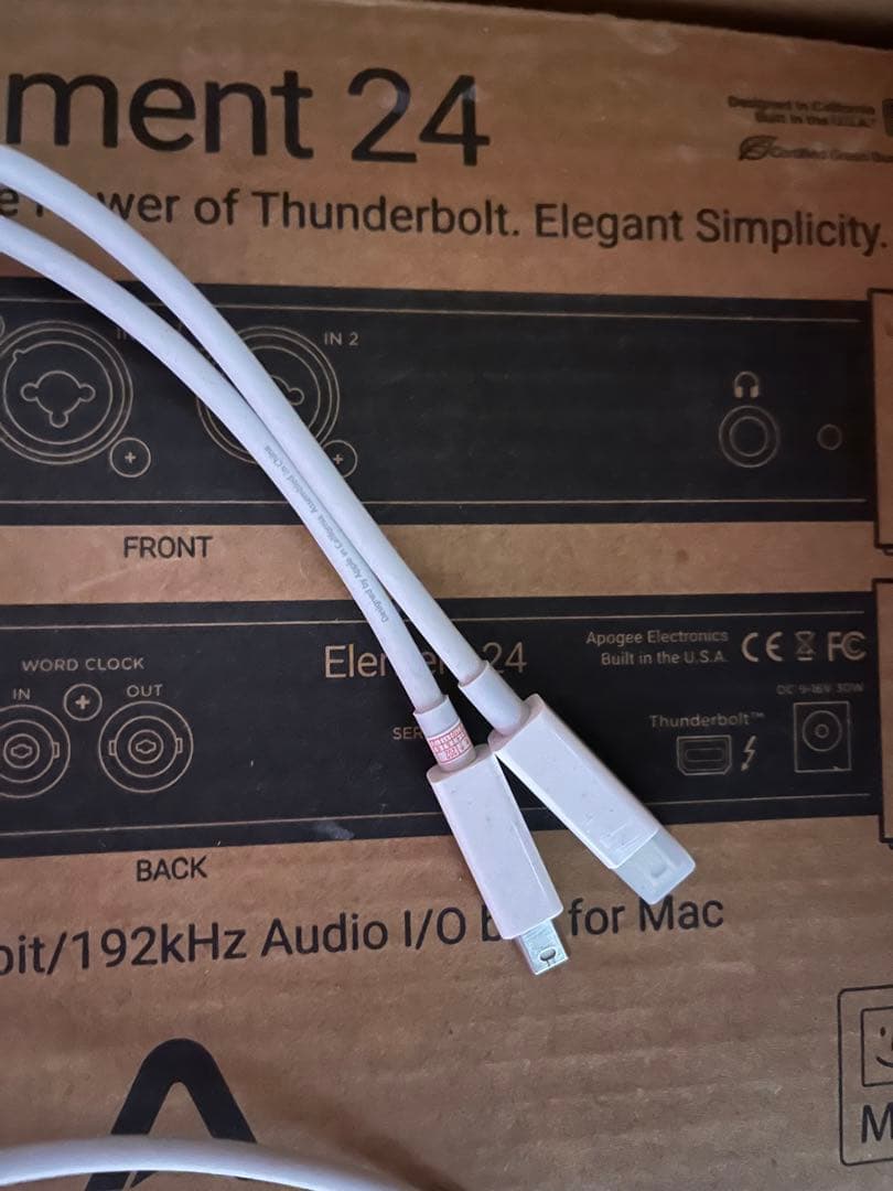 Apogee Element 24 高音質オーディオインターフェイス