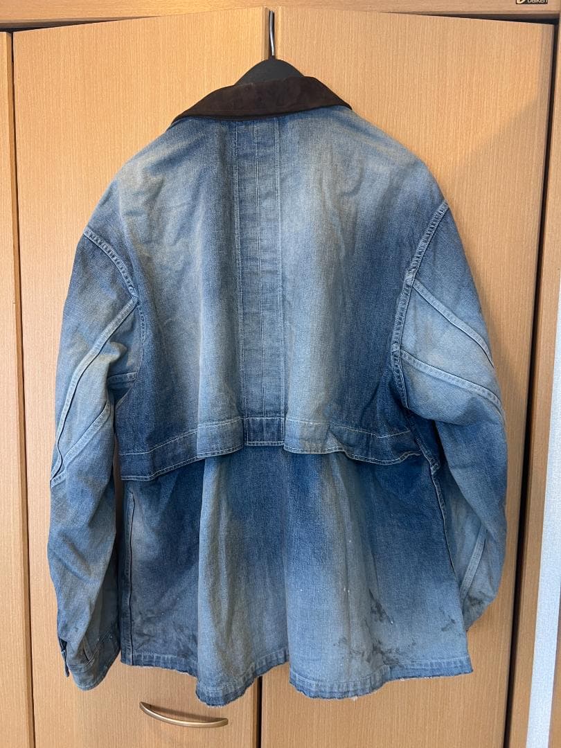 新宿伊勢丹限定 ANCELLM DENIM WORK JACKET アンセルム