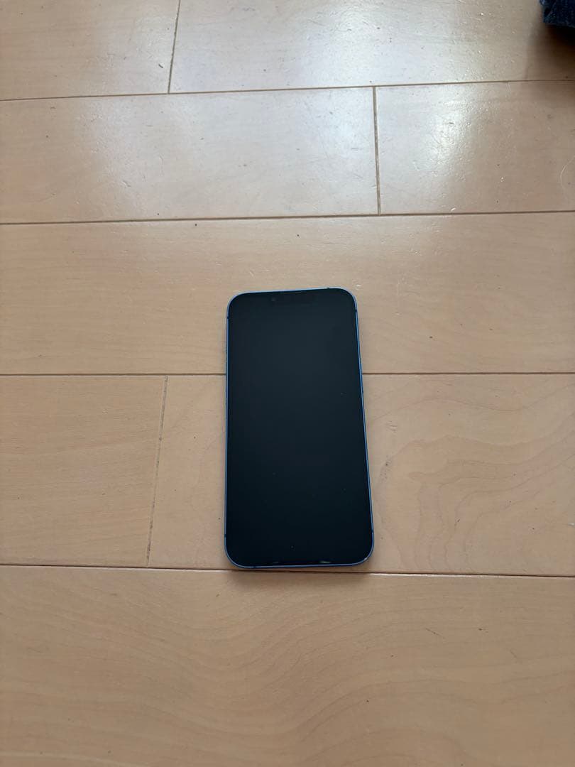 【美品】Apple iPhone 13 本体 青