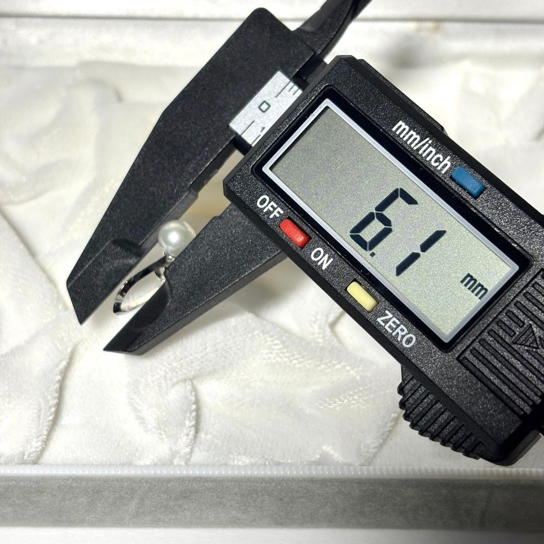 あこや真珠　パールネックレス　イヤリングセット　6.5-7.0mm クリーム色