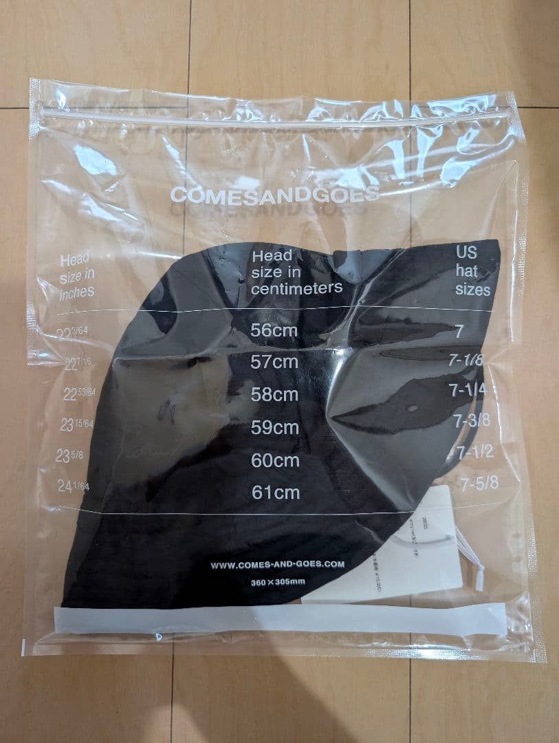 COMESANDGOES/ARMY HAT ( あご紐付き )