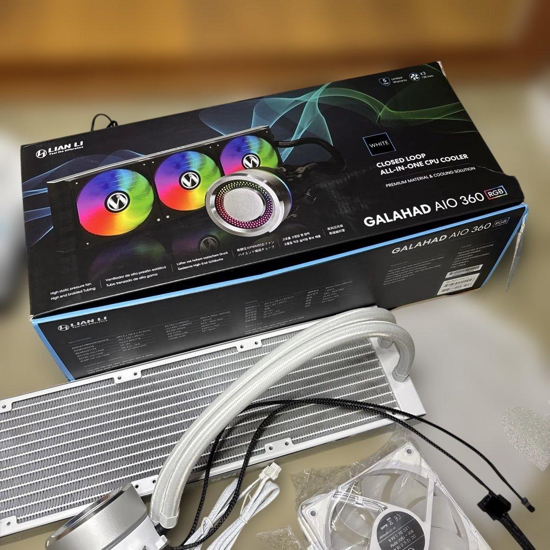 Lian Li GALAHAD AIO 360 RGB 水冷クーラー