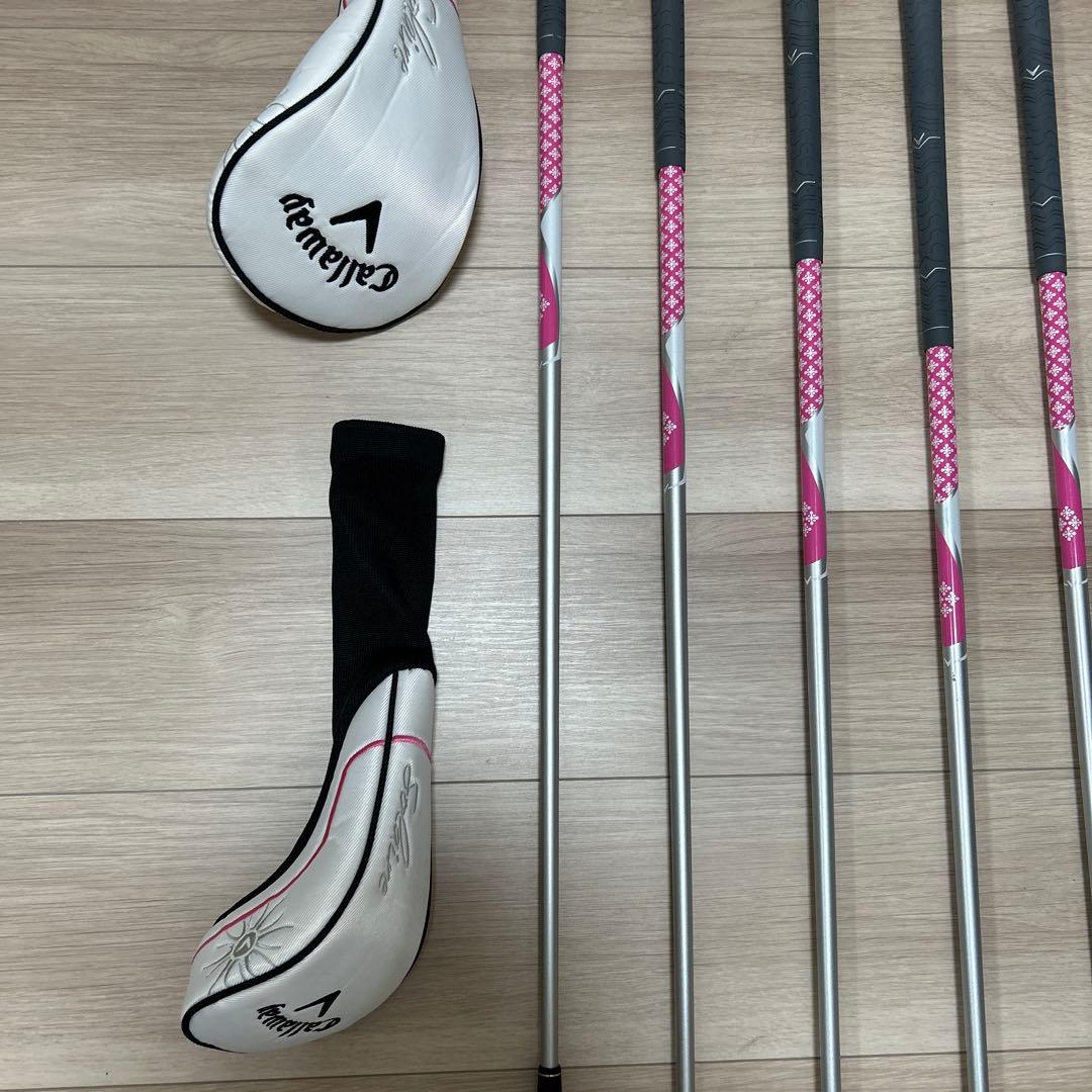 Callaway レディースクラブセット 7本 ヘッドカバー付き