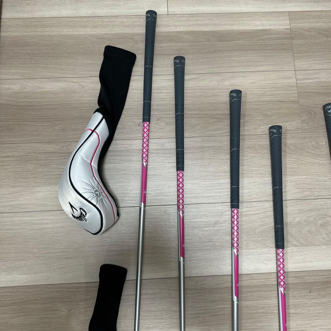Callaway レディースクラブセット 7本 ヘッドカバー付き