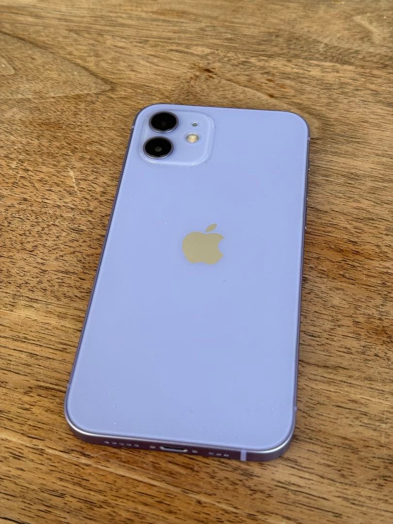 【美品】iPhone12 64GB パープル 付属品完備