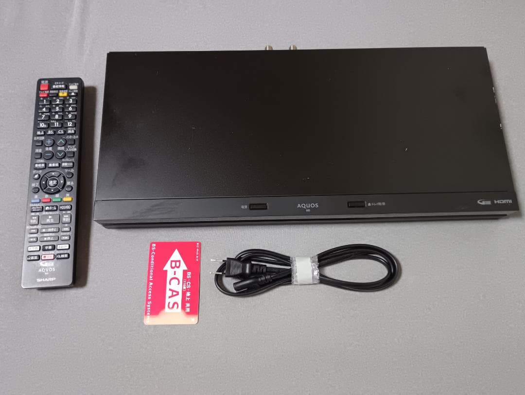AQUOS ブルーレイレコーダー 2B-C05BW1　純正リモコン