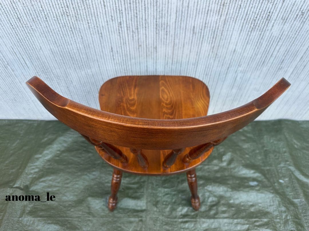 【ダイニングチェア】2　飛騨の家具　かしわ　柏木工　ウィンザーチェア