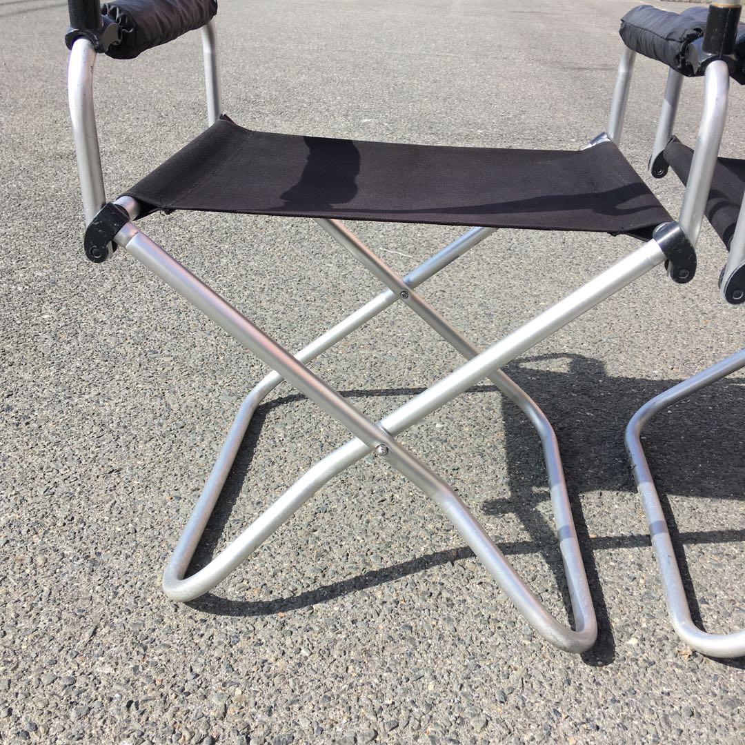 スノーピーク D. チェアAL　LV-51 2脚　ワイド ブラック